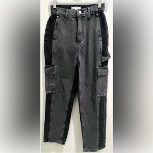 PacSun Charcoal Cargo Carpenter Jeans